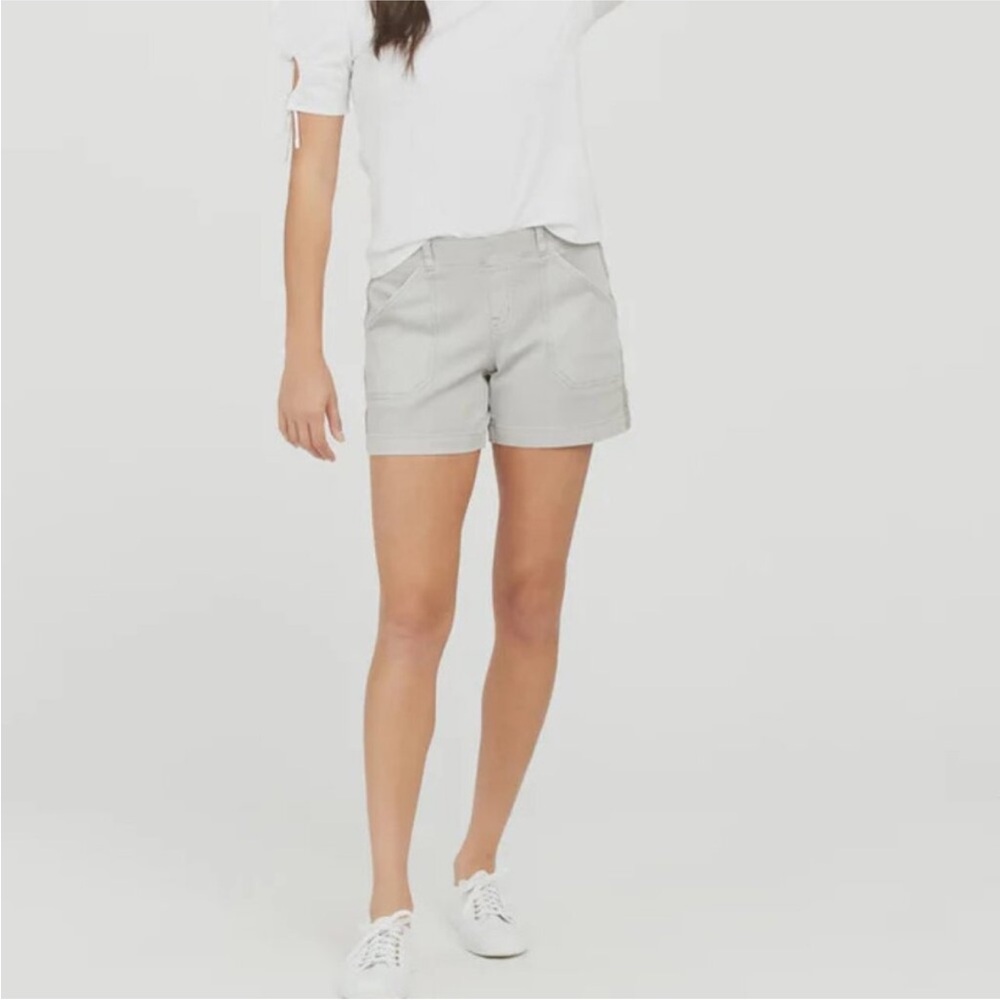 SPANX Gray Cargo Shorts Versatile and Stylish
